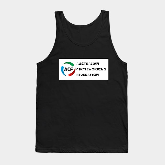 Australian Circleworking Federation Tank Top by Quirky Design Collective